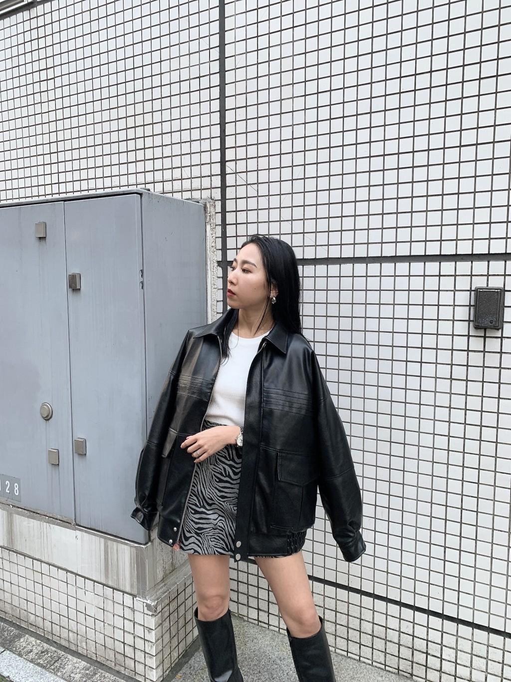 新作のレザージャケット♡AI | ENVYM