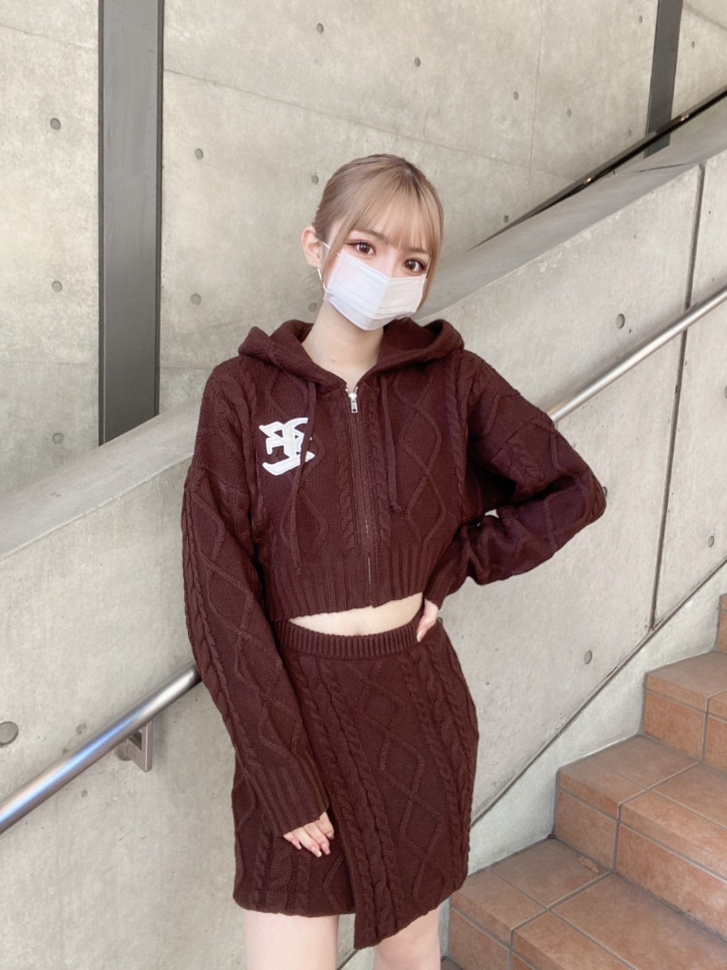 ニットセットアップ  ♡AN】 | ENVYM